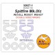 1/32 Supermarine Spitfire Mk.Ixc Double-Sided Masking for Revell #03927/00457