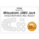 1/72 Mitsubishi J2M3 Jack Masking for Hasegawa #A05/B2/02234