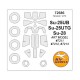 1/72 Su-25UB/Su-25UTG/Su-28 Masking for Artmodel #7211, #7212, #7213