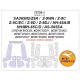 1/72 Sa365N2/Z9A/ Z-9Wa/9C/Ec/Z-9D/9Dj/Hh-65A/B/Hh/Mh-65C/D/As-565Sa Masking for Dream