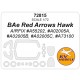 1/72 GB BAe Red Arrows Hawk Canopies and Wheels Masks for Airfix kits