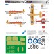 1/48 M.Magister Mk.I Acrobatic Team Decal with mask/canopies for Special Hobby