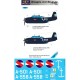 1/48 Grumman Avenger over Uruguay part II. Decal for Italeri/Hobby Boss