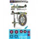 1/48 Captured Fw 190F part III. 1 Decal Option for Eduard kit