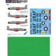 1/48 F-80B Shooting Star over USA Decal for Academy, Monogram, Revell kit