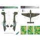 1/24 Junkers Ju-87B/R Camouflage Painting Mask for Airfix, Trumpeter kit