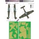 1/32 Messerschmitt Bf 109E Early scheme pt.II. Camo Mask for Eduard/Dragon/Trumpeter