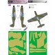 1/32 N.A. Mustang Mk.III RAF pt.I Camo Mask for Tamiya/Trumpeter/Revell