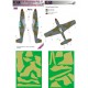 1/32 N.A. Mustang Mk.III RAF pt.II Camo Mask for Tamiya/Trumpeter/Revell