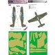 1/32 N.A. Mustang Mk.III RAF pt.III Camo Mask for Tamiya/Trumpeter/Revell