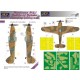 1/32 Hurricane Mk.I Battle of Britain Camo Mask for Revell/Pacific Coast Model/FLY