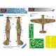 1/48 Hurricane Mk.I Battle of Britain Camo Mask for Hasegawa/Airfix/Italeri/Hobby Boss