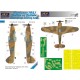 1/48 Hurricane Mk.I Battle of Britain Camo Mask for Hasegawa/Airfix/Italeri/Hobby Boss