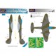 1/48 Gloster Meteror F.Mk.I Camouflage Painting Mask for Tamiya kit