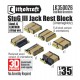 1/35 StuG III Jack Rest Block (Ausf G, Leather strap ver)