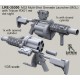 1/35 M32 Multi-Shot Grenade Launcher (MGL) with Trijicon RX01 Red Dot Sight