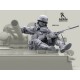 1/35 Modern Russian Machine Gunner w/Pkm Mg, Riding On Armour Vehicle