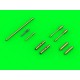 1/72 F4F-3 Wildcat Late - .50 Browning Gun Barrels with Round Holes & Pitot Tube (Two Options)