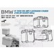 1/9 BMW R 1250 GS ADV Luggage Cases for MENG-MT005/s