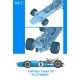 1/12 Matra MS11 F1 J.P. Beltoise Ver.C: 1968 Rd.6 French GP Multi-material kit