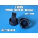 1/24 Pirelli Pzero Tyres 18'' Tarmac