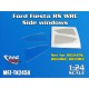 1/24 Ford Fiesta RS WRC / S2000 Side Windows + Paint Masks for Belkits