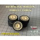 1/24 OZ-Racing 15/4 Wheels + Pirelli Tyres for Hasegawa kits