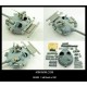 1/35 T-64B Turret 1981 w/PE Parts for Trumpeter kits