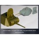 1/35 Soviet Light Tank T-70 Turret w/Metal Gun Barrel & Driver's Hatch for MiniArt kits