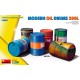 1/24 Modern Oil Drums 200L