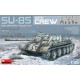 1/35 WWII Soviet Self-Propelled Gun Su-85 Mod.1943 Early Production with Crew