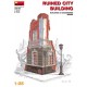 1/35 Ruined City Building (Building Size L x H x W: 148mm x 256mm x 80mm)