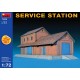 1/72 Service Station (Building Size L x H x W: 335mm x 134mm x 116mm)