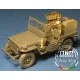 1/35 Photo-etched SCR-193 US WWII Radio Set for Jeep + Stowage Rack