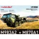 1/72 US M983A2 HEMTT Tractor & M870A1 Semi-trailer