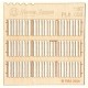 HO Scale 1/87 Picket Fence - Medium Plank Type 5