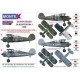 1/32 Gladiator Mk I Paint Mask for ICM kits (2 Canopy & 2 Insignia Masking)