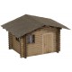 N Scale Forest Lodge (Length: 35mm, Width: 28mm, Height: 22mm)