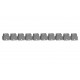 HO, TT, N Scale Easy-Track Railway - Pillar Element (10pcs, 16 mm x 16 mm x 9 mm)