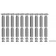 HO, TT, N Scale Easy-Track Railway - 'Top' Pillar Set (height: 150.25 mm)