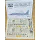 1/72 Iraq #3 F-15E Strike Eagle Markings & Stencils Decals for Hasegawa kits