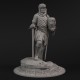 75mm Military Figure - Knight Hospitaller on The Island of Rhodes 1308