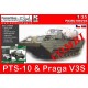 1/35 PTS-10 Amphibious Vehicle and Praga V3S   