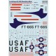 Decal for 1/48 Lockheed F-80 Shooting Star Part 6