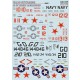 Decals for 1/72 Douglas ERA-3B Skywarrior Electronic Aggressors Part 1