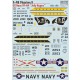 Decal for 1/72 McDonnell Douglas US Navy F-4B Phantom II VF-84 (Jolly Rogers)