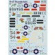 1/72 P-47 Thunderbolt Aces Decal