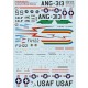 1/72 F-86A Sabres. Colourful Early Sabres. Decal Part 2