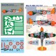 1/72 Bloch MB.151/152 Paint Mask and Decal - MB.151 C1. No.57 (Y544) Saint-Raphael 1942