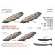 1/350 IJN 8m Sampan and 6m Sampan for Battleships, Cruisers and Carriers